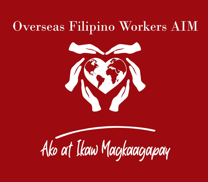 Overseas Filipino Workers (AIM) Ako at Ikaw MagkaagapayM logo