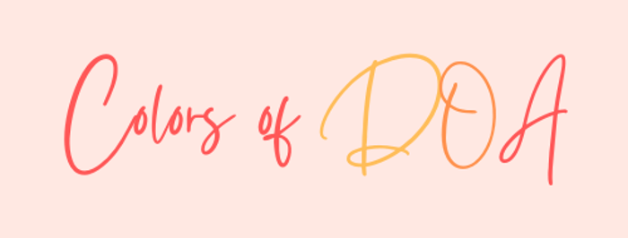 Colors of DOA logo