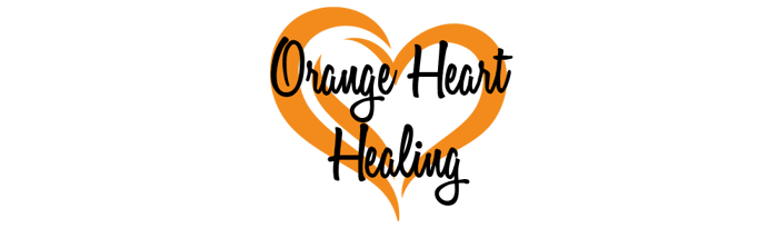 Orange Heart Healing logo