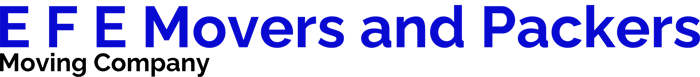 E F E Movers and Packers logo