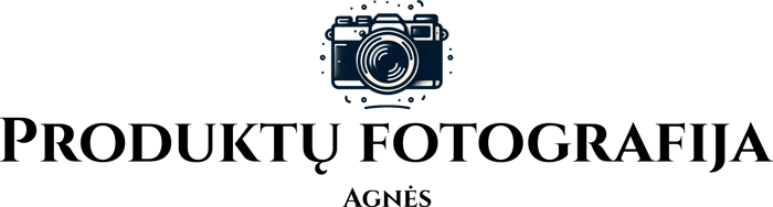Agnės produktų fotografija logo