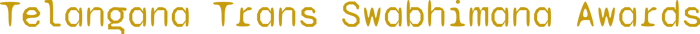 Telangana Trans Swabhimana Awards logo