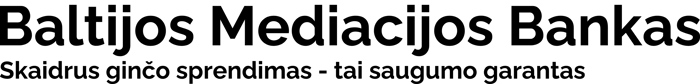 Baltijos Mediacijos Bankas "BMB" logo
