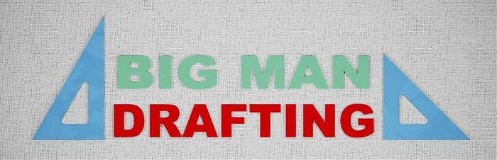 Big Man Drafting logo