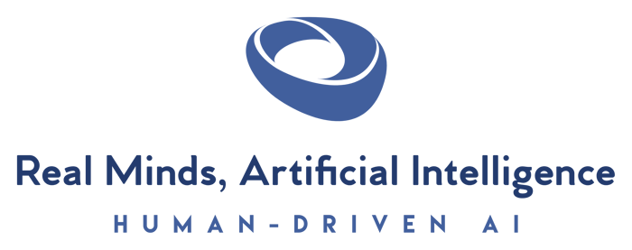 Real Minds, Artificial Intelligence logo
