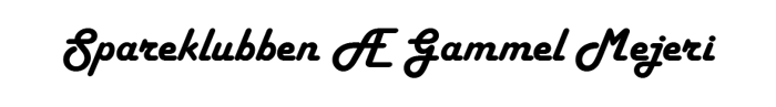 Spareklubben Æ Gammel Mejeri logo