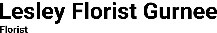 Lesley Florist Gurnee logo