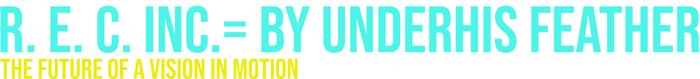 R. E. C. Inc. A vision by UnderHis Feather logo