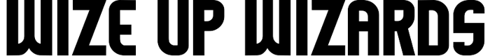 Wise Up Wizards logo