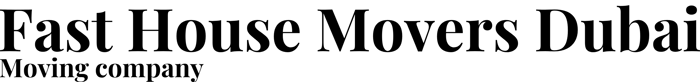 Fast House Movers Dubai logo