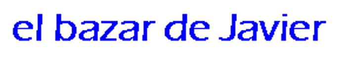 el bazar de javier logo