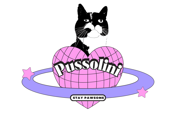 Pussolini logo