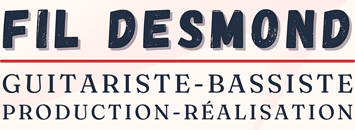Fildesmond, Musicien professionnel, Studio d'enregistrement logo