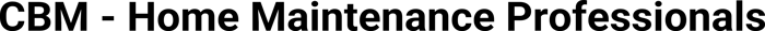 CBM - Home Maintenance Professionals logo