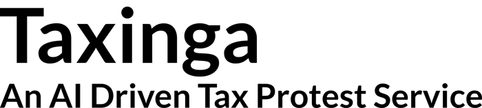 Taxinga, An AI driven Property Tax protest website logo