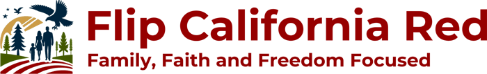 Flip California Red logo