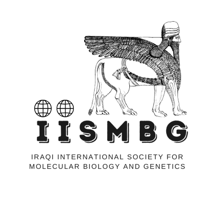 Iraqi International Society for Molecular Biology and Genetics (IISMBG) logo