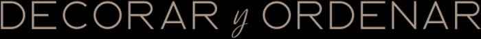 Decorar y Ordenar logo