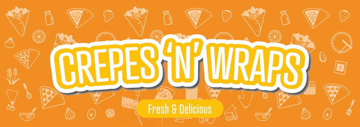 crepes and wraps logo
