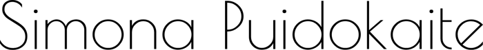 Simona Puidokaite logo