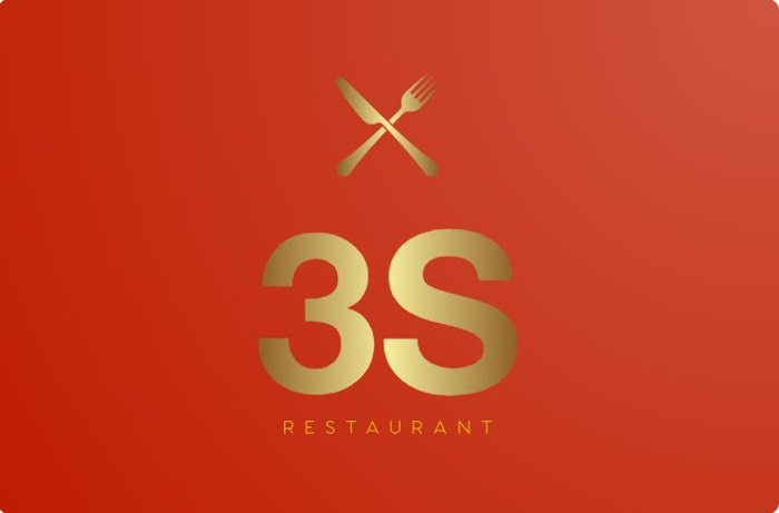 restauration fast-food 3S logo