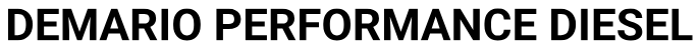 DEMARIO PERFORMANCE DIESEL logo