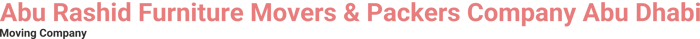 Abu Rashid Furniture Movers & Packers Company Abu Dhabi logo