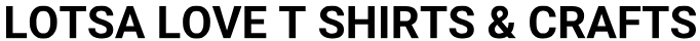 LOTSA LOVE T SHIRTS & CRAFTS logo