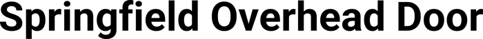 Springfield Overhead Door logo