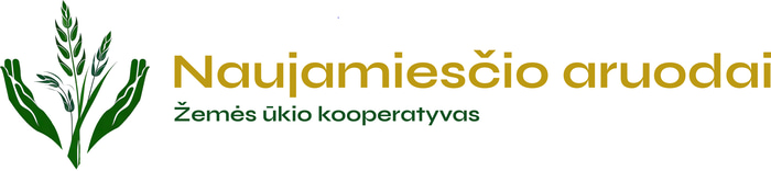 Kooperatyvas Naujamiesčio aruodai logo