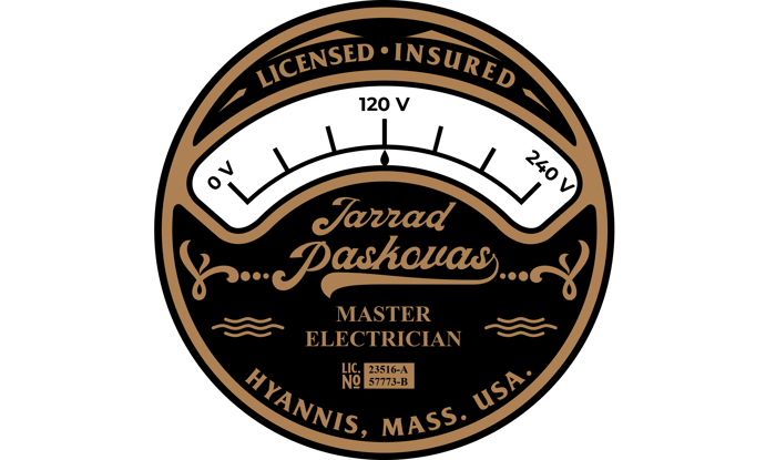Jarrad Paskovas Master Electrician logo