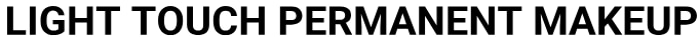 LIGHT TOUCH PERMANENT MAKEUP logo