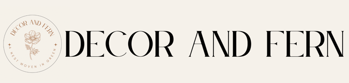 Decor and Fern logo
