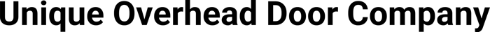 Unique Overhead Door Company logo