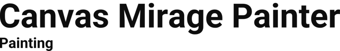 Canvas Mirage Painter logo