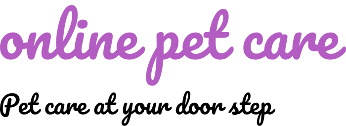 ONLINE PET CARE logo