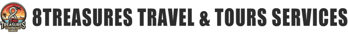 8TREASURES TRAVEL & TOURS SERVICES logo