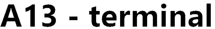 a13 terminal logo