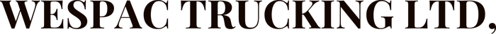 WESPAC TRUCKING LTD. logo