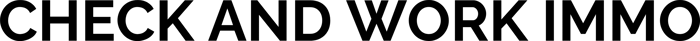 CHECK AND WORK IMMO logo