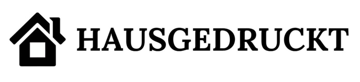 Hausgedruckt logo