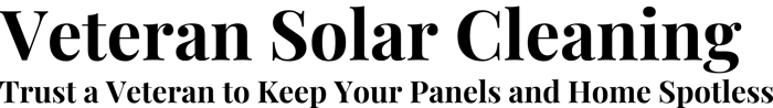 Veteran Solar Cleaning logo