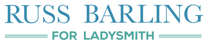Russ Barling for Mayor of Ladysmith logo