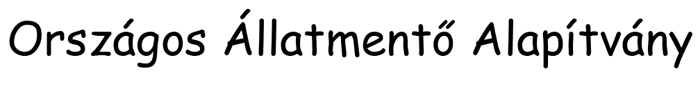 Országos Állatmentő Alapítvány logo