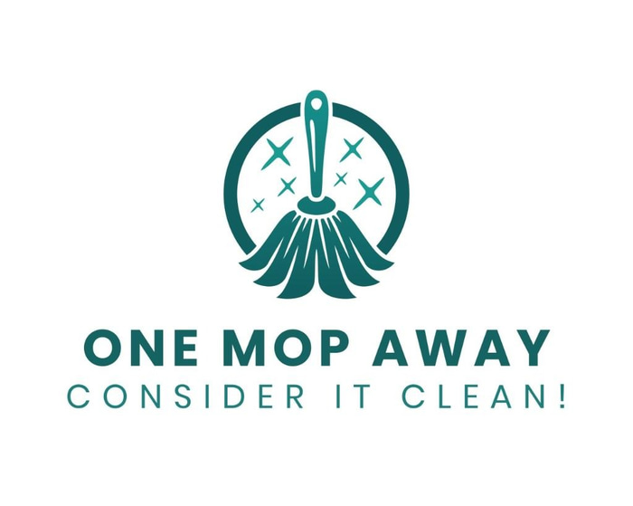 One mop away logo