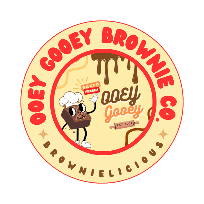 Ooey Gooey Brownie Co logo
