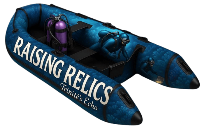 Raising Relics Treasure Hunting logo
