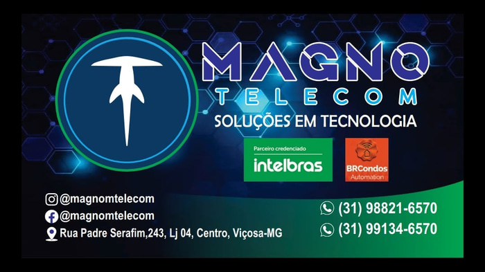 MAGNO TELECOM SEGURÂNÇA E TECNOLOGIA logo