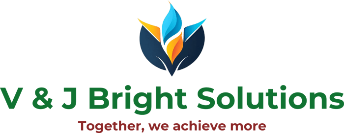 V & J Bright Solutions logo