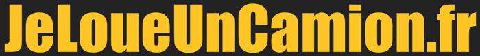Je loue un camion logo